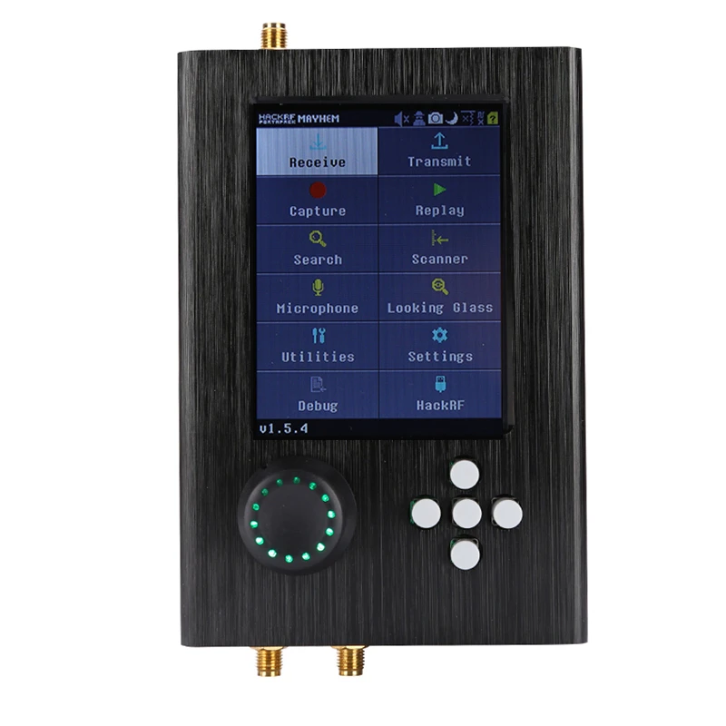 PORTAPACK H2 3.2 Inch Touch LCD Display Aluminum Case Speaker For HACKRF ONE SDR portapack device