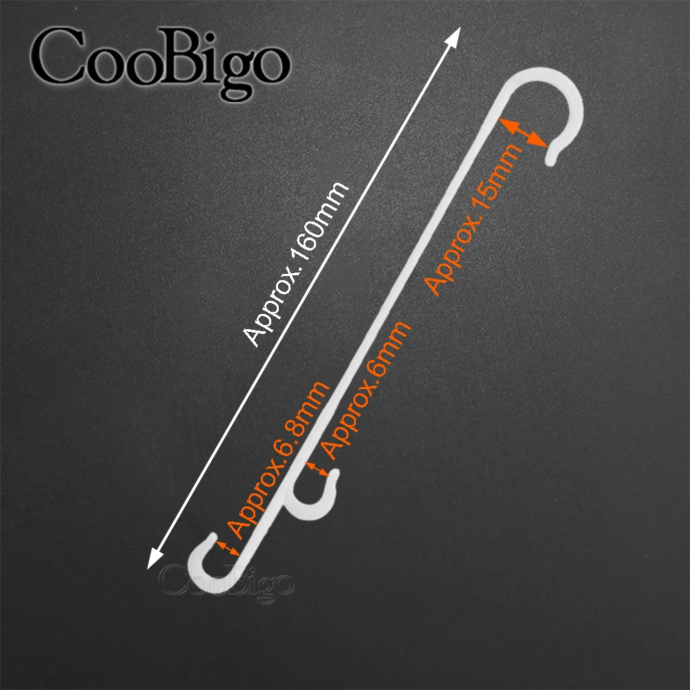 100pcs Plant Tomato Support Ear Hook Clip Plants Trellis Garden Vegetable Patch Fruit J Shaped Hooks Gardening Supplies Plastic plant clips plastic plant clips