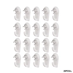 20-Piece Set of Invisible Wall Hooks for Photo Frames and Paintings (20pcs-L)