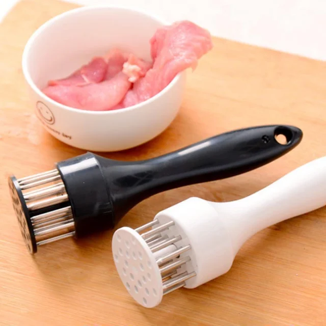 Rozsdamentes Acél Steak Tűhús Lazító Kalapács Hús Terendezők Csirkeszárny Szárnyak Tű Konyhai Szerszámok - Image 2
