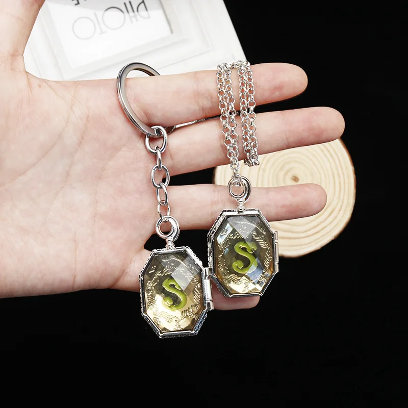 Necklace Pendant Fashion Necklaces Horcrux Pendant Necklace for Men Popular Personality Opened Pendants Trendy Movie Peripheral Jewelry