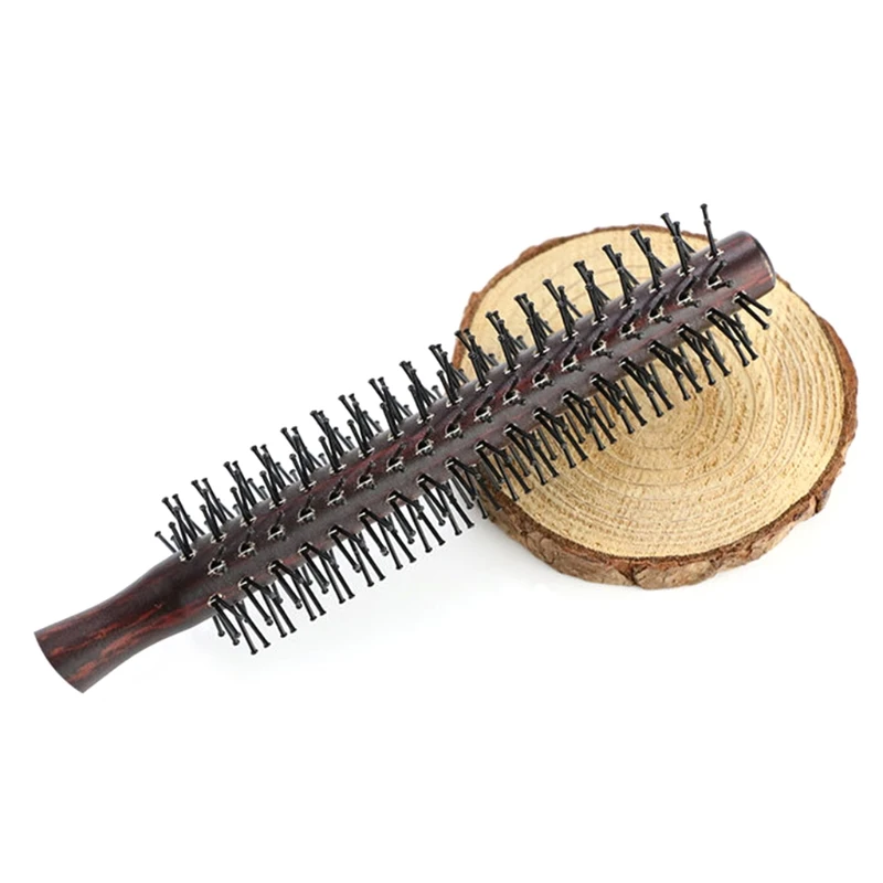 Description Picture 6 of itemNylon Round Hair Brush Anti-Static Comb Blow Drying to Dry Wet Hairdressing Styling Tools for Salon Home Use