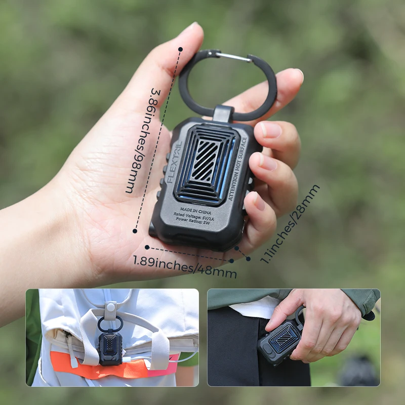 Outdoor Mosquito Repeller with IPX4 Waterproof Protection and Battery-Free Operation