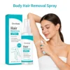 Male Depilatory Spray Gentle Non Irritating Soothe Sensitive Skin Prevent Dry Tight Eliminate Leg Armpit Body Hair Removal Spray