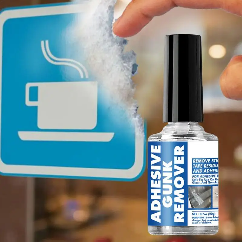 Adhesive Remover 20g Bumper Stickers Removal Automotive Tape Label Decal Remover Car Sticker Glue Cleaner Window Label Cleaner