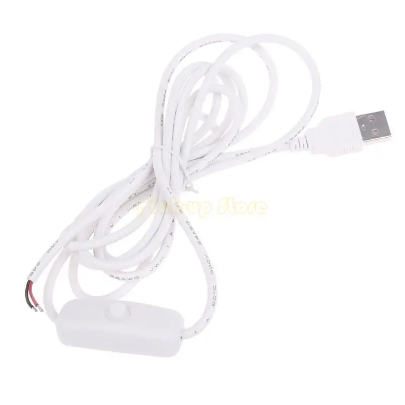 Q5WA 내구성 USB LED 스트립 전원 케이블 홈 오피스 또는 DIY 프로젝트에 완벽한