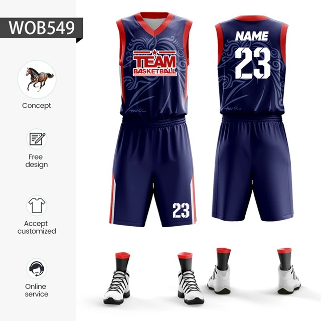 New Design Custom Team Basketball Uniform Sublimation Custom Basketball  Shirt For Men - AliExpress