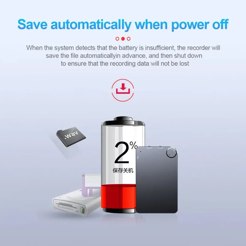 Diktafon na radnom prostoru