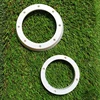 2 Pcs Golf Putting Green Hole Cup Rings Thicken Plastic White Outdoor Golf Training Aid Tool Accessories 6
