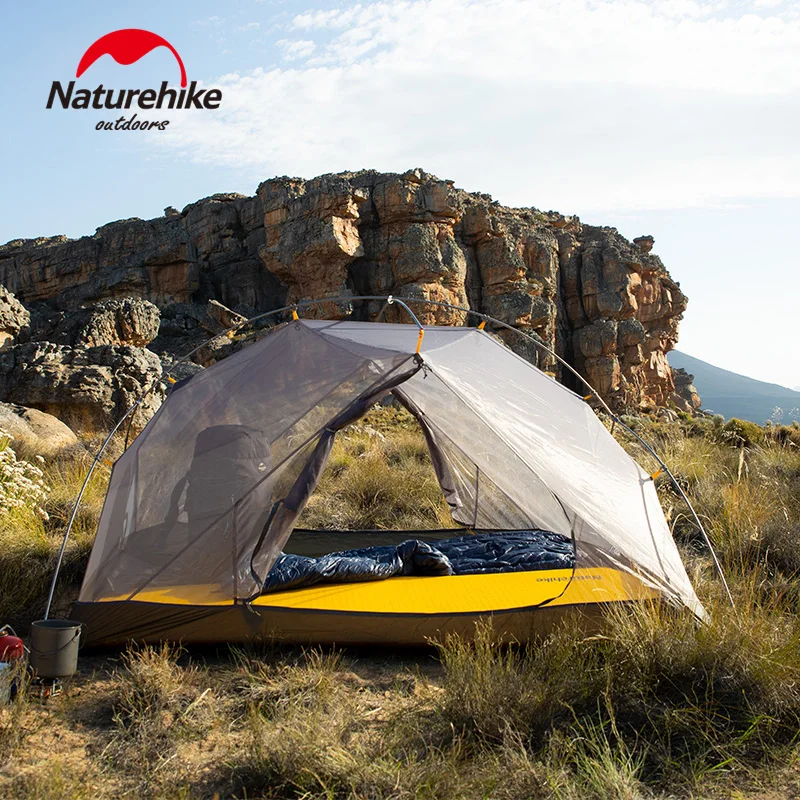 Naturehike Mongar Tent 2 Person Ultralight Professional Waterproof & Windproof for Camping Backpack