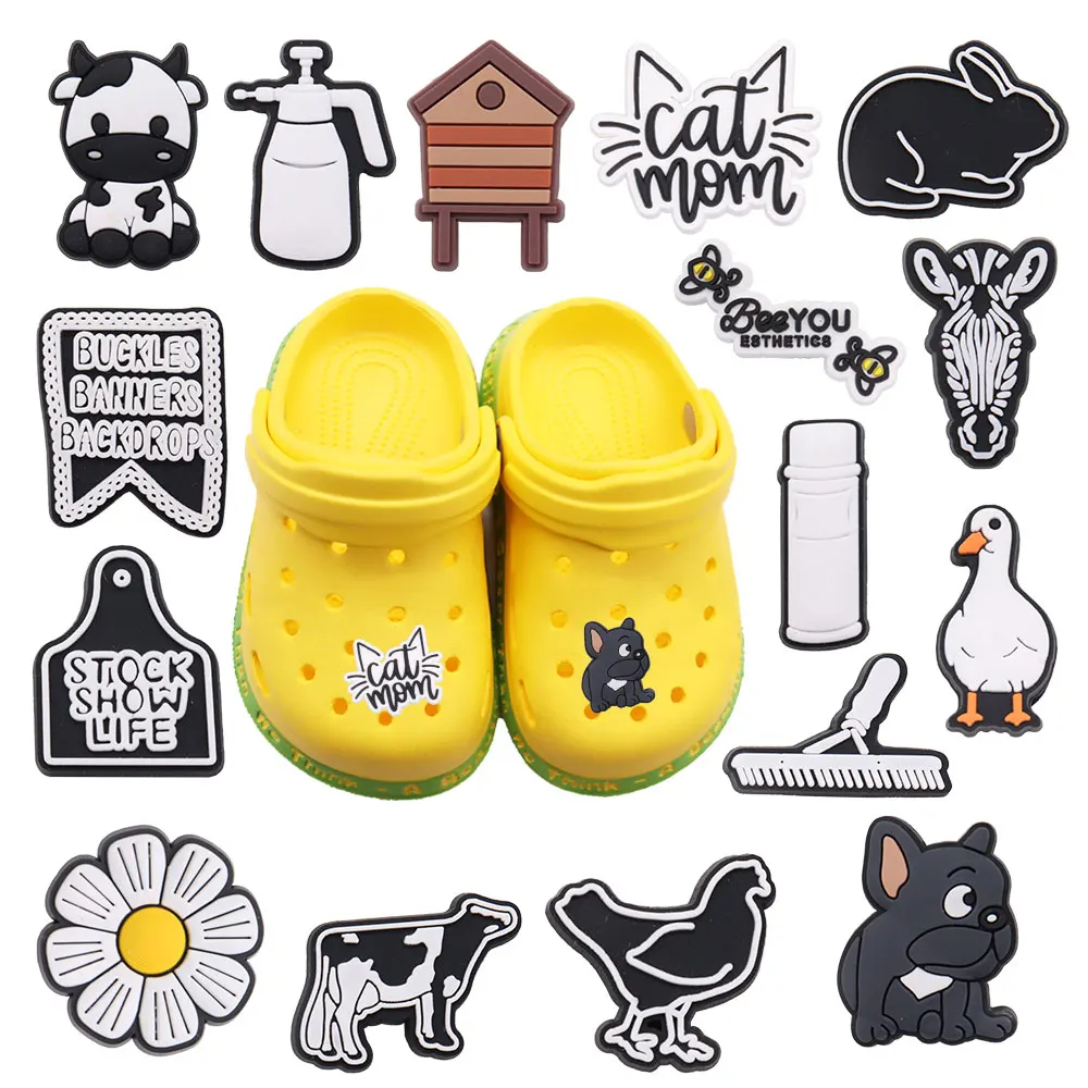 

1-16 шт., пряжка для обуви, из ПВХ