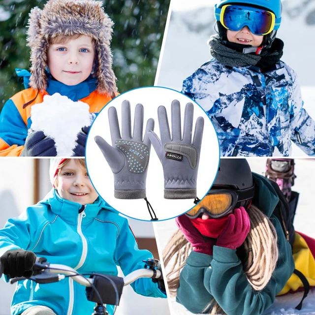 Children Warm Gloves Versatile Gloves for Kids' Activities Waterproof Snow  Gloves for Kids Non-slip Warm Cold for Skiing - AliExpress