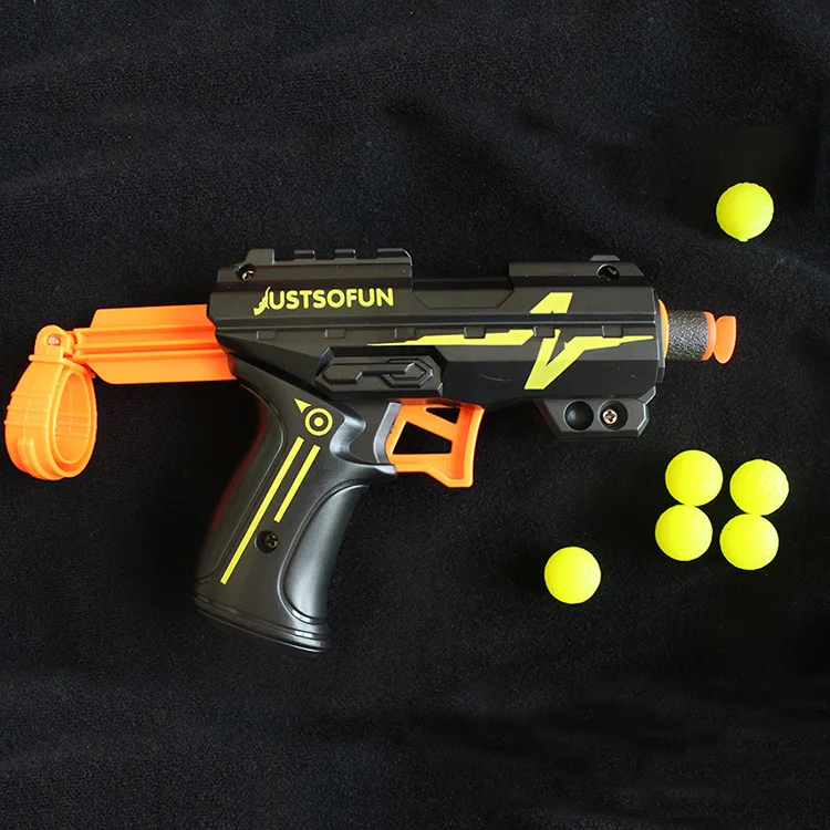 Gun Toy Small Pistol Mini CS Desert Eagle Ball Bullet Gun Simulation Boy Soft Bullet Gun Matching Gun Target Combination For Kid 3
