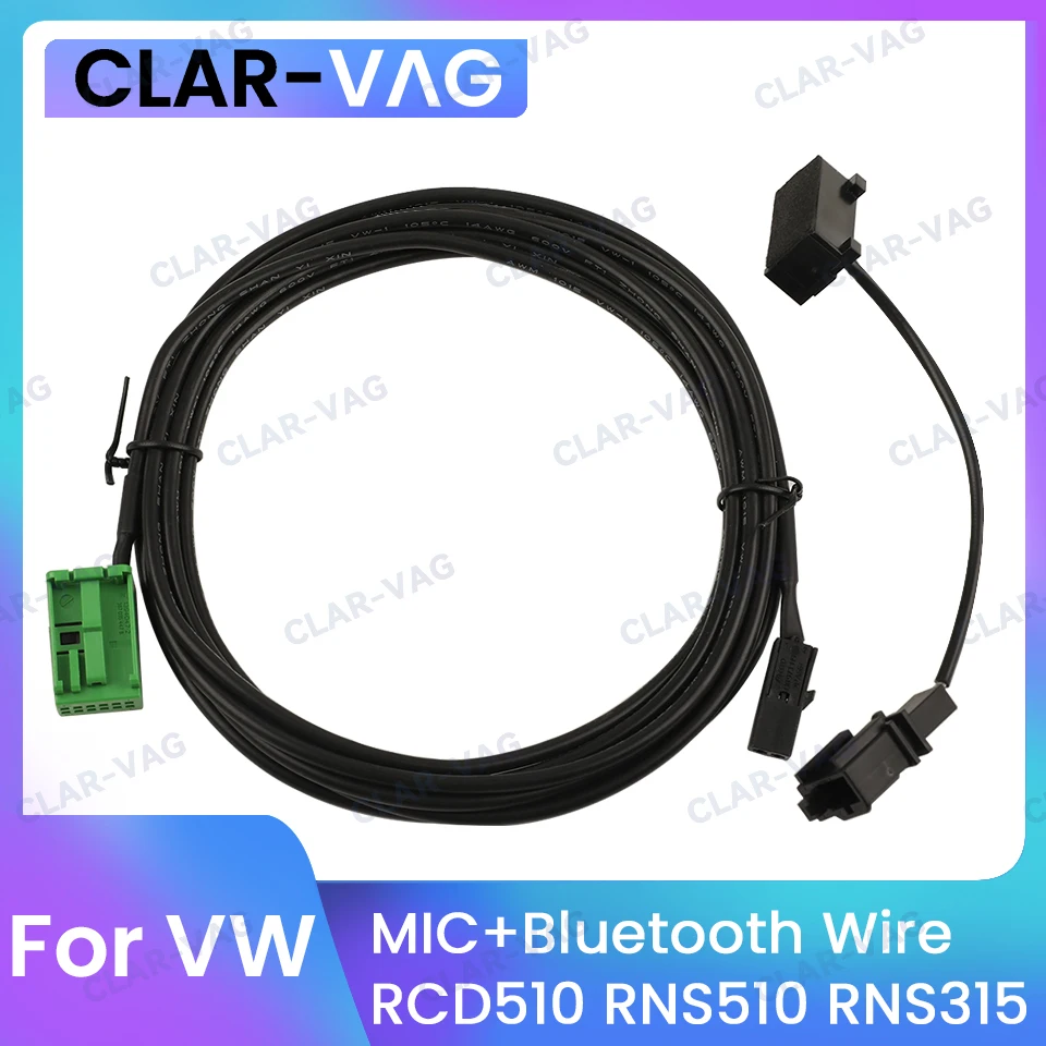 Microfono Modulo Compatibile Bluetooth Per Dispositivo Vivavoce Per Radio Cd Vw Pq Rcd510 Rns510 Rns315