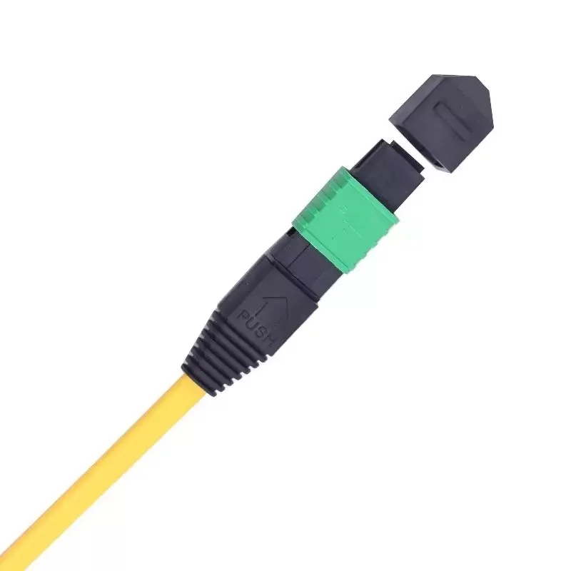 MPO 광섬유 패치코드 16코어 싱글모드 A타입 SM 암수 원형 케이블 1M 3M 5M 10M 15M 20M MPO/APC FTTH 점퍼 16C 3mm