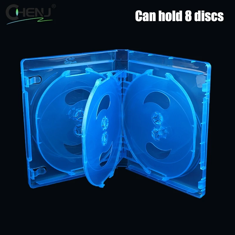 MediaRange Custodia BD Blu Ray 11 Mm DOPPIA Per 2 Dischi BLU Box38 2 50