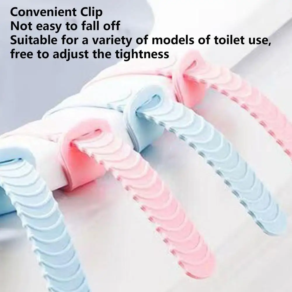Description Picture 5 of itemSilicone Toilet Seat Handle Sanitary Toilet Seat Lifting Handle Free Adjustment Avoid Touching Toilet Seat Bathroom Accessories