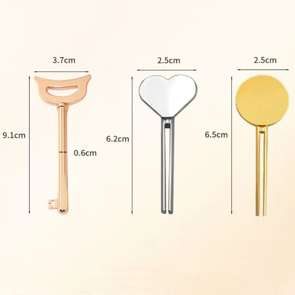 Metal Tube Presser Metal Toothpaste Squeezer Gold Rose Gold Toothpaste Dispenser Silver Bathroom Tool Tube Squeezer Toothpaste 6