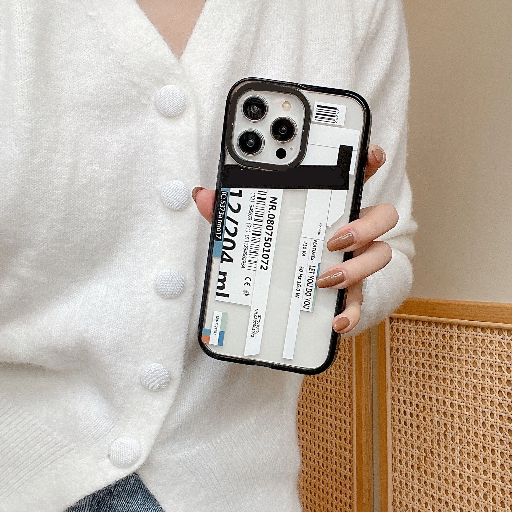 

Acrylic Fashion Tag Buddhist Phone Case Cover for IPhone 11 12 13 14 15 Pro Max Case for IPhone 15 Pro Max