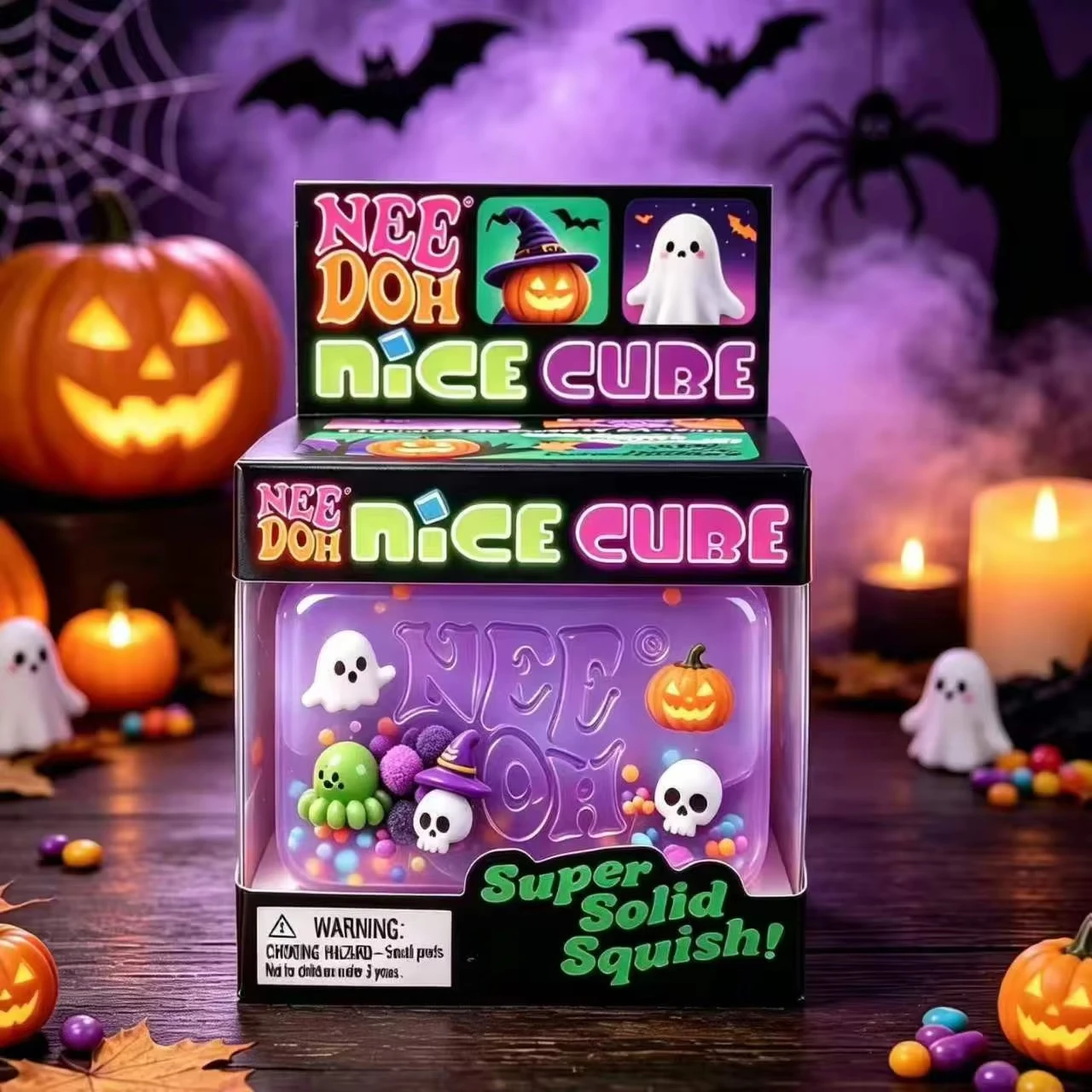 Halloween & Christmas NeeDoh Gifts: Spiders, Pumpkins & Stress-Relief Sensory Toys