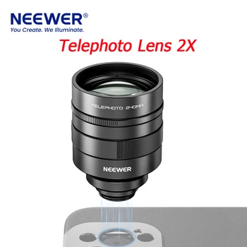 NEEWER Teleobiettivo Ingrandimento 2X Obiettivo macro esterno per iPhone vivo Xiaomi oppo Obiettivo per telefono cellulare Samsung