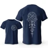Viking Runic Compass Graphic T Shirts Funny Trip Tshirts Short Sleeve Tops Fashion Casual Harajuku T-shirts Men Brand T-shirts 5