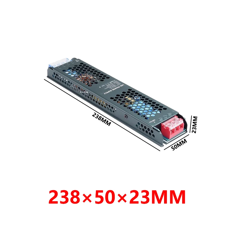 Universal LED Power Supply Transformer, AC to DC, Multiple Voltage Options, 60W to 400W, Suitable for LED Lighting Applications