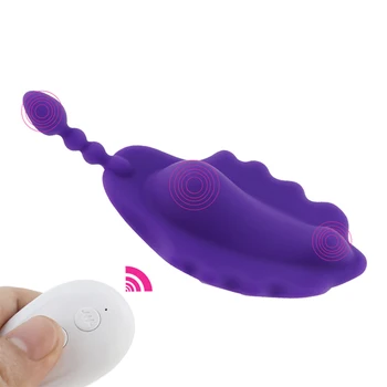 Rechargeable Remote Control Penis Egg Vibrator Invisible Wear Panties Masturbador Female Masturbation Massager Clitoris Stimulat 1