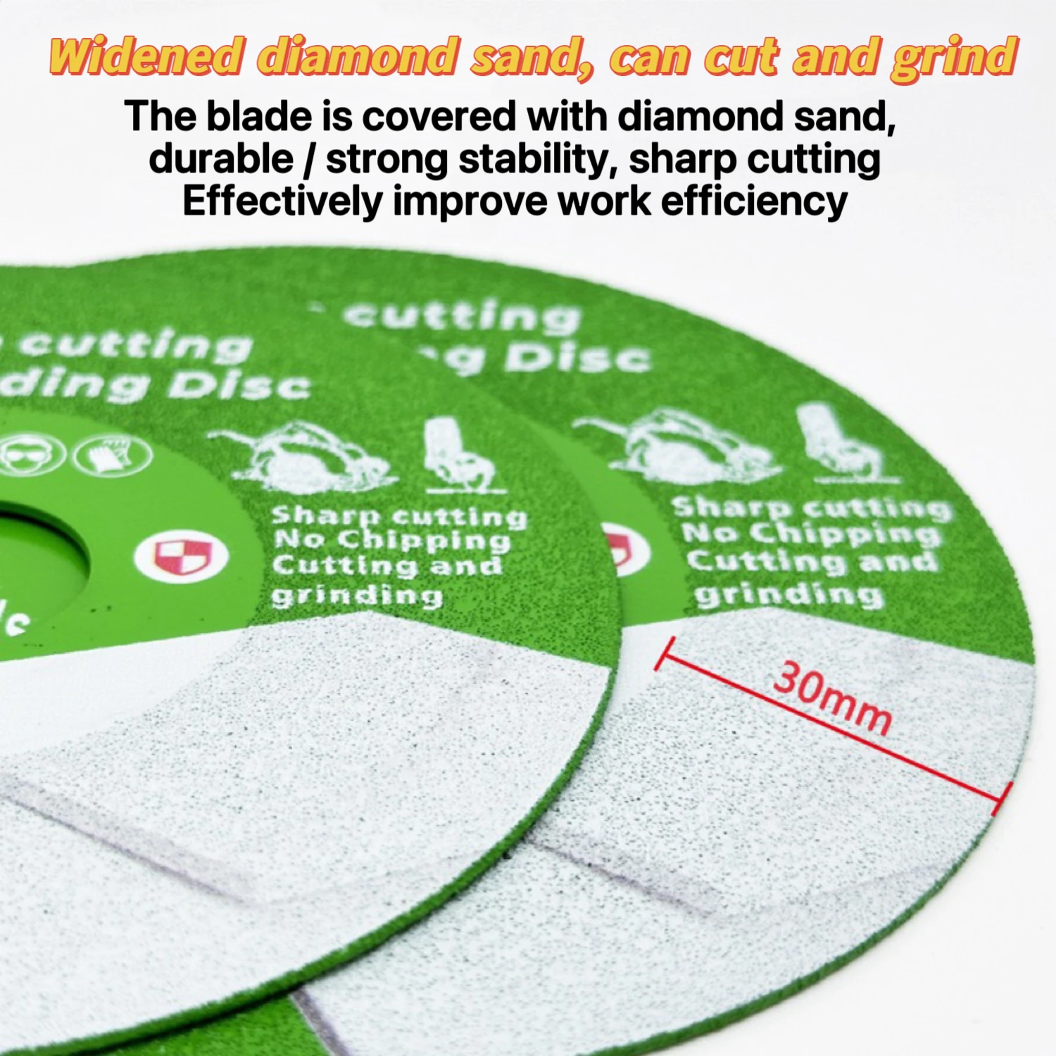 Dekton Diamond Cutting and Grinding Disc for Glass and Marble, Sharp & Durable