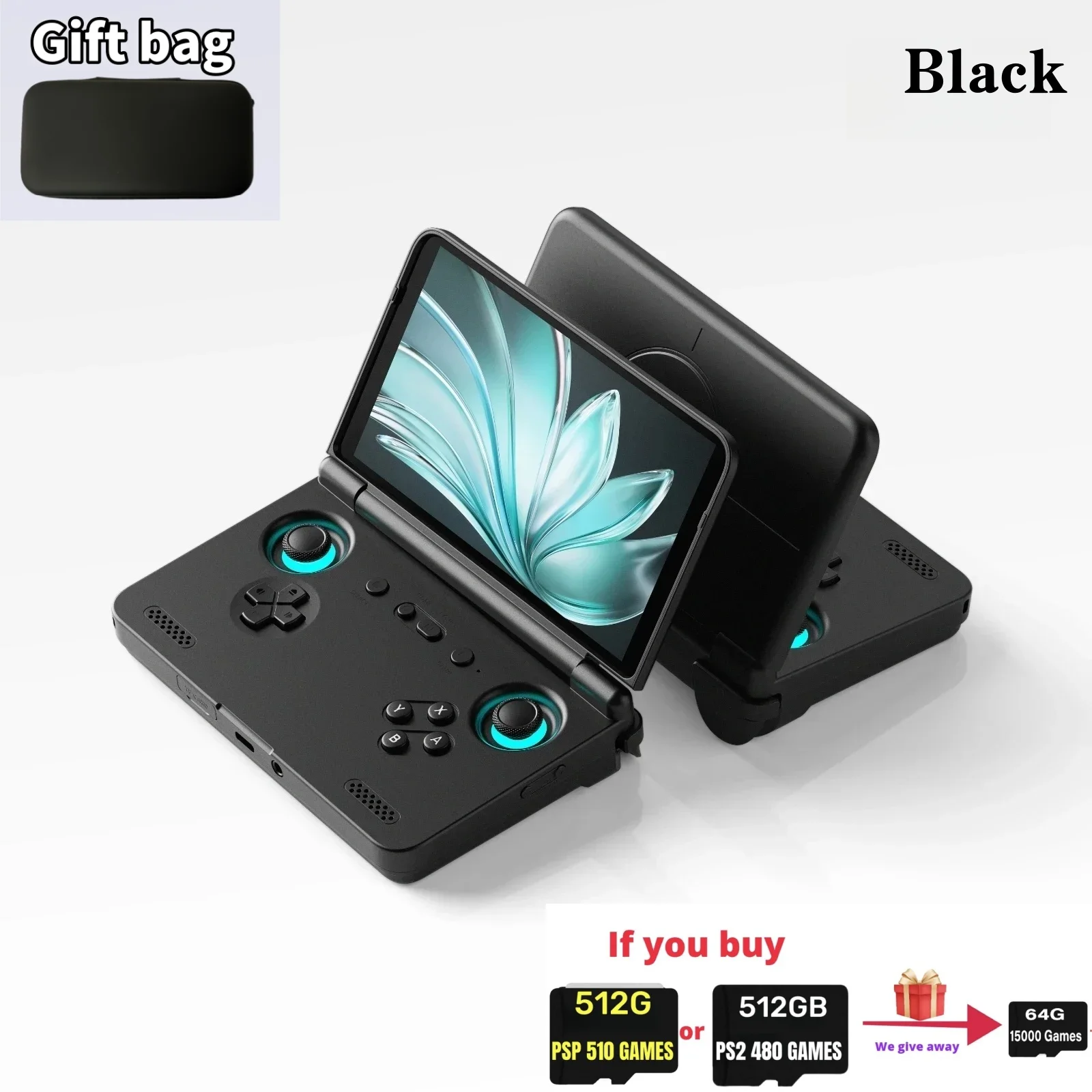 Retroid ポケットフリップ 2 ハンドヘルドコンソール SD865 5.5