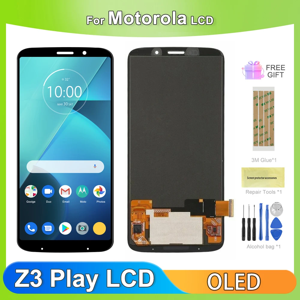 OLED Small size For Motorola Moto Z3 Play XT1929 Lcd Display Touch