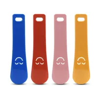 Shoe Horns Professional Plastic Shoe Horn Spoon Shape Shoehorn Shoe Lifter Flexible Sturdy Slip 1