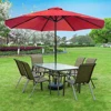 6 Bones Parasol Umbrella Cover Without Stand 2m Sunshade Umbrella Cover Waterproof UV Protection Detachable Umbrella Accessories 1