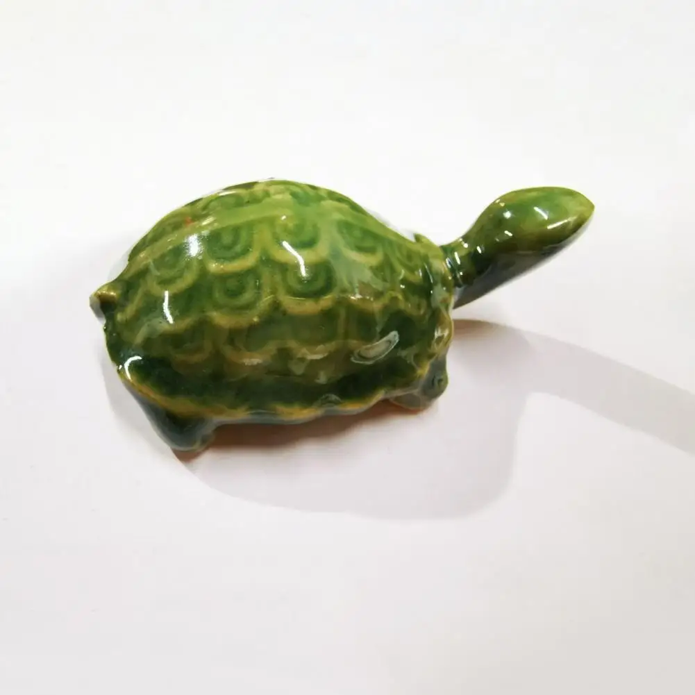 

Turtle Statue Ceramic Turtle Figurine Set for Bonsai Fish Tank Decoration Mini Feng Shui Money Tortoise Statue Ornament Feng