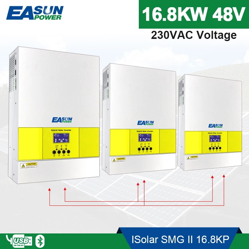 EASUNPOWER3PhaseSolarInverter168KWParallelPVinput500Vdc