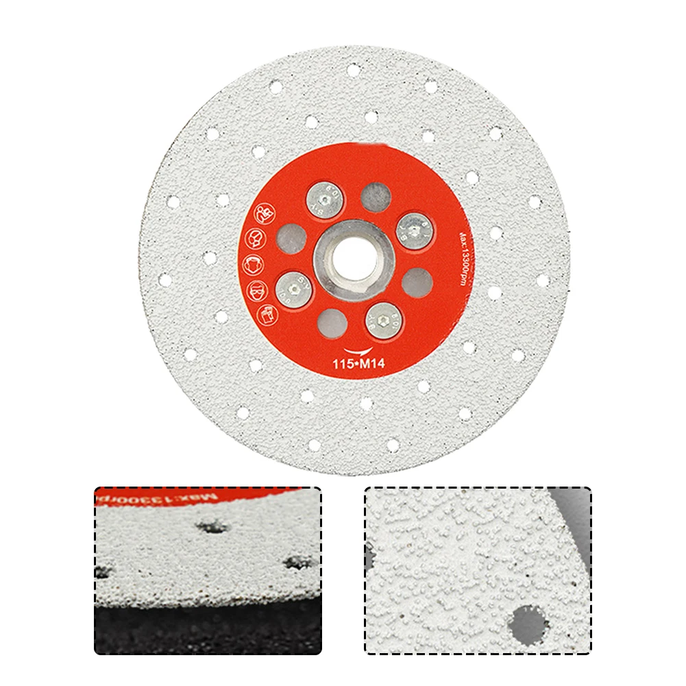 

Вакуумный паяный шлифовальный диск 105/115/125 мм для угловой шлифовальной машины, режущее колесо, пильное лезвие Φ 100 * M14,φ 115 * M14,φ 125 * M14,φ 180 * M14