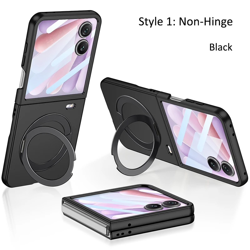 Magnetic Rotating Ring Holder Phone Case