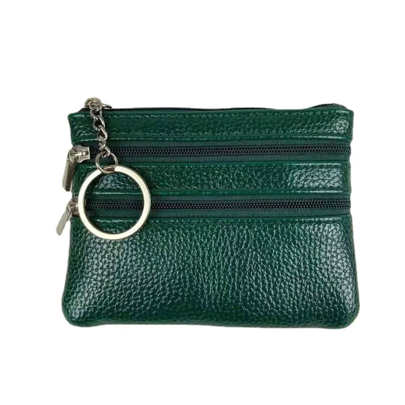 Women's Small Change Money Bags Pocket Wallets Key Holder Case Mini Functional Pouch Zipper Card Wallet PU Leather Coin Purses key case,coin purse,key holder,key organizer,key purse,key protector