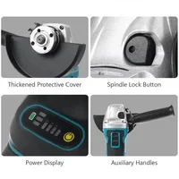 מקורי Makita DGA404 מסור זוויתי ללא מברשת מכונת חיתוך פוליש כלי חיתוך זוויתי אלחוטי עבור סוללת Makita 18V 2