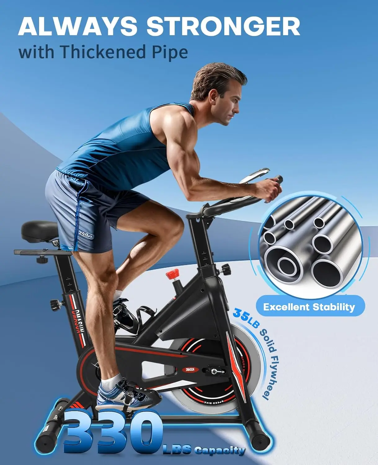 Pro Indoor Cycling Sunny Stationary Bike Squeaking Sunny Health