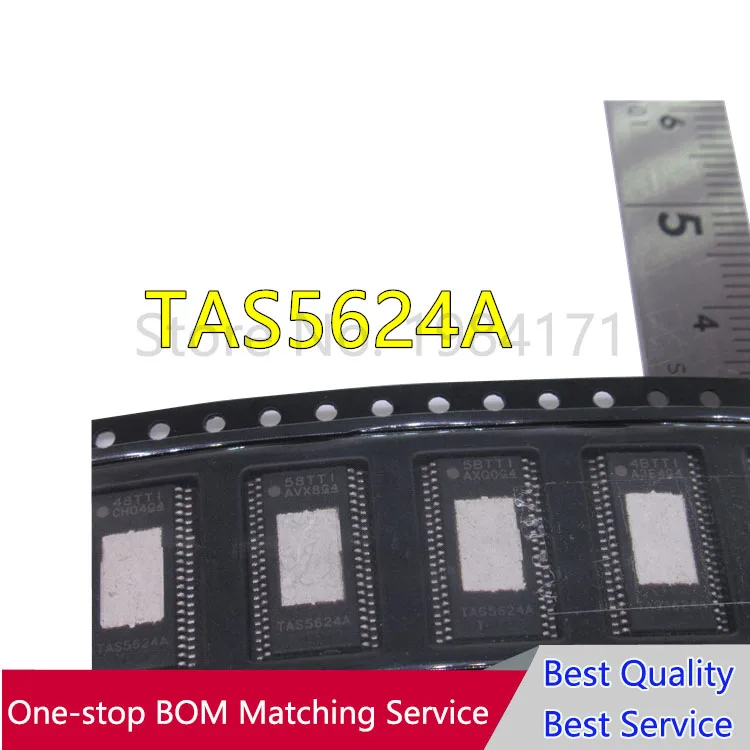1pcs TAS5624A 150-W Stereo/300-W HD Digital Input Class-D Power Stage HTSSOP44 