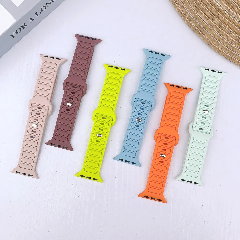 Premium Silicone Business Sports Watch Replacement Band