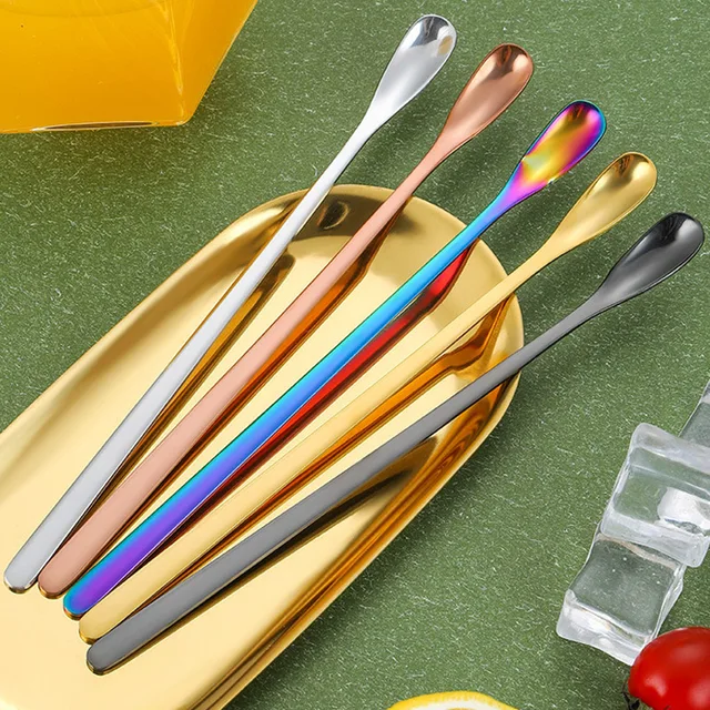Stainless Steel Spoon for Taking Out Craft Glitter Mica Powder Sequins ,Soy Wax Jewelry Accessories DIY Making Tools