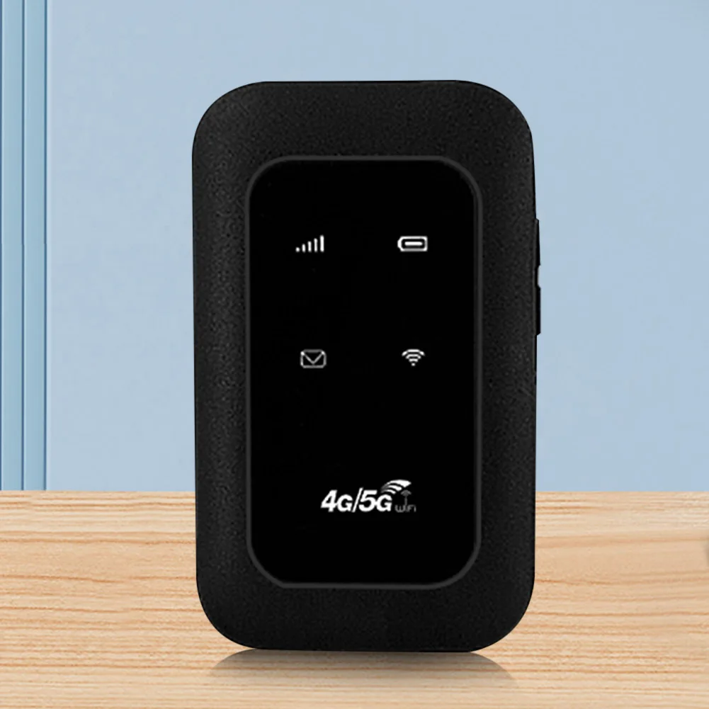 Compact 4G LTE Portable WiFi Hotspot with SIM Card Slot for Travel and Remote Areas