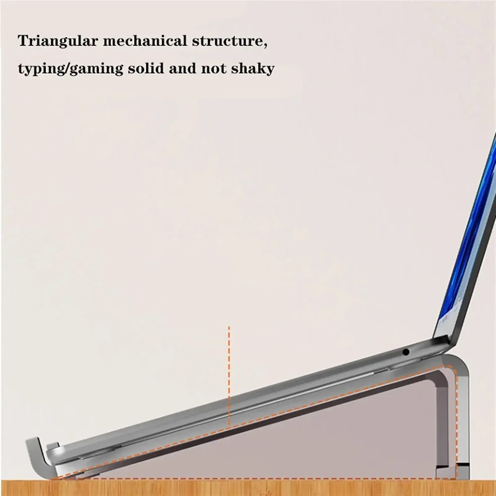 Macbook용 노트북 스탠드 접이식 조절식 알루미늄 컴퓨터 PC 태블릿 스탠드 노트북 테이블 노트북 홀더 열 방출
