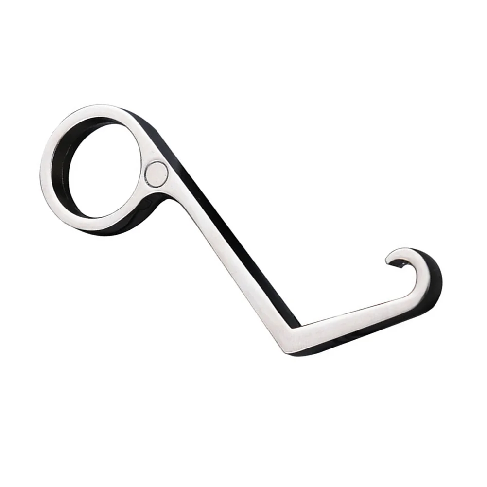 

Alloy Beer Bottle Opener Simple One-Handed Cap Lifter Fridge Magnet Party Favors Gifts Beer Can Opener Destapador De