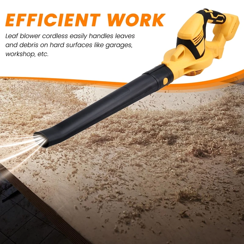 Cordless Blower Hair Dryer Rechargeable Cordless Blower Leaf Hand Lift Electric Garden Mini Mini
