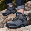 Outdoor Waterproof Hiking Boots Men's Women's Spring And Autumn Hiking Wear-resistant Mountain Sports Boots Hunting Sports Shoes 5