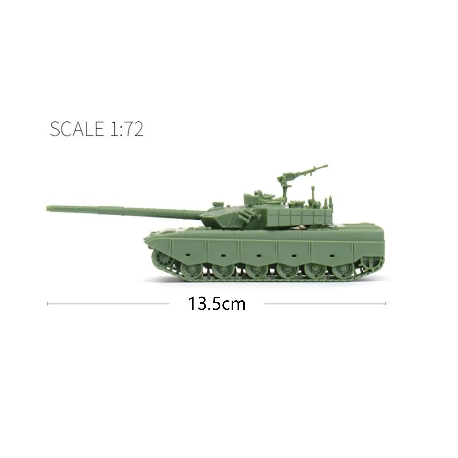 1/72 Scale Puzzle Tank Model Craft Armored Tank Toy Type 96 Main Battle Tank for Gift Tabletop Decor Party Favors Table Scene