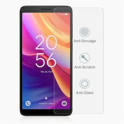 Premium Glass Film Tempered Screen Protector - Bubble - Free & Anti - Scratch Guard for TCL 503